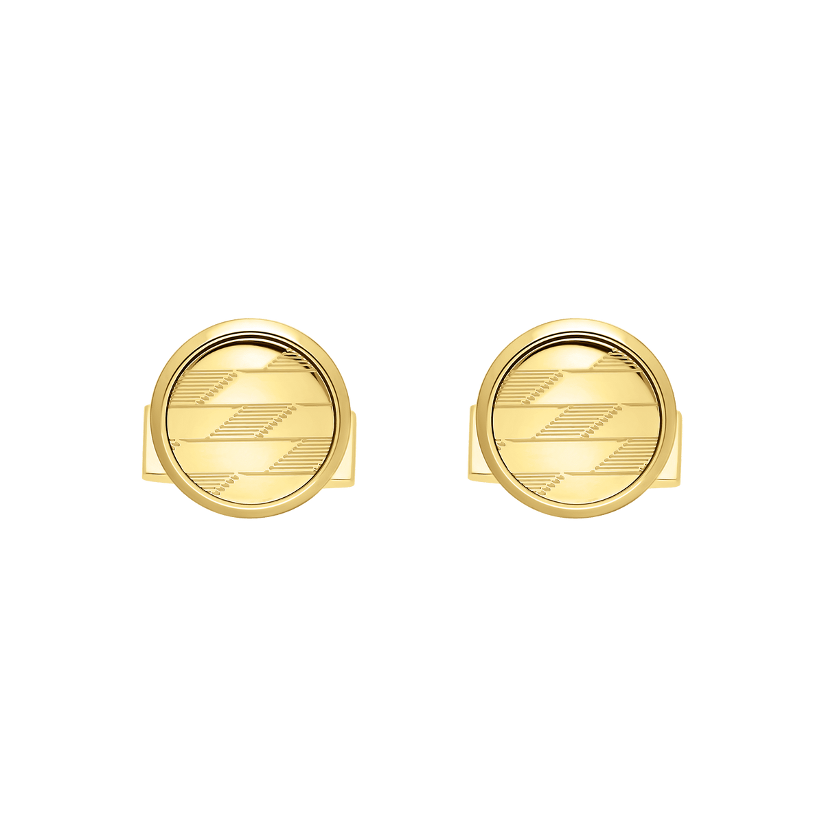 Cufflinks Metal backtoschool25 Collection_Monogram color_gold 2 - S.T. Dupont United Kingdom