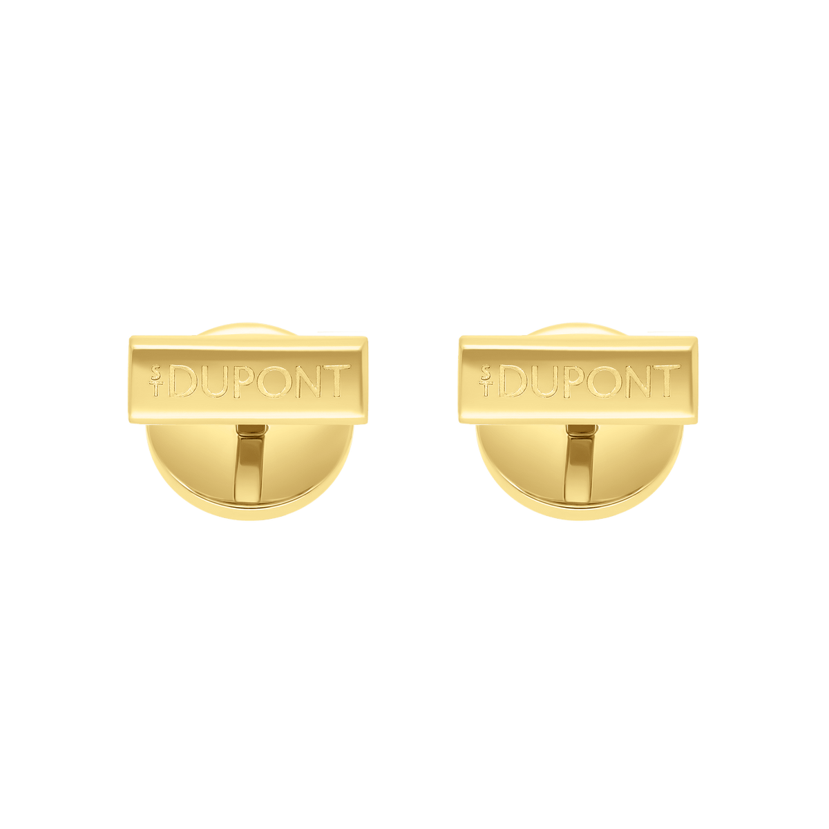 Cufflinks Metal backtoschool25 Collection_Monogram color_gold 3 - S.T. Dupont United Kingdom