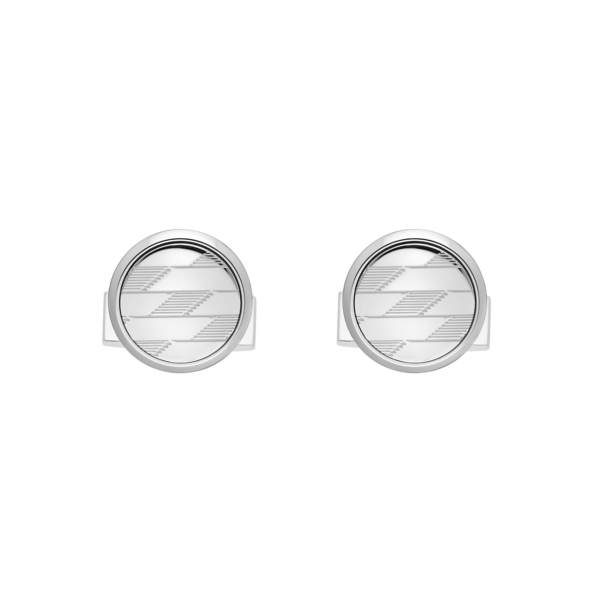 Cufflinks Metal backtoschool25 Collection_Monogram color_silver 3 - S.T. Dupont United Kingdom