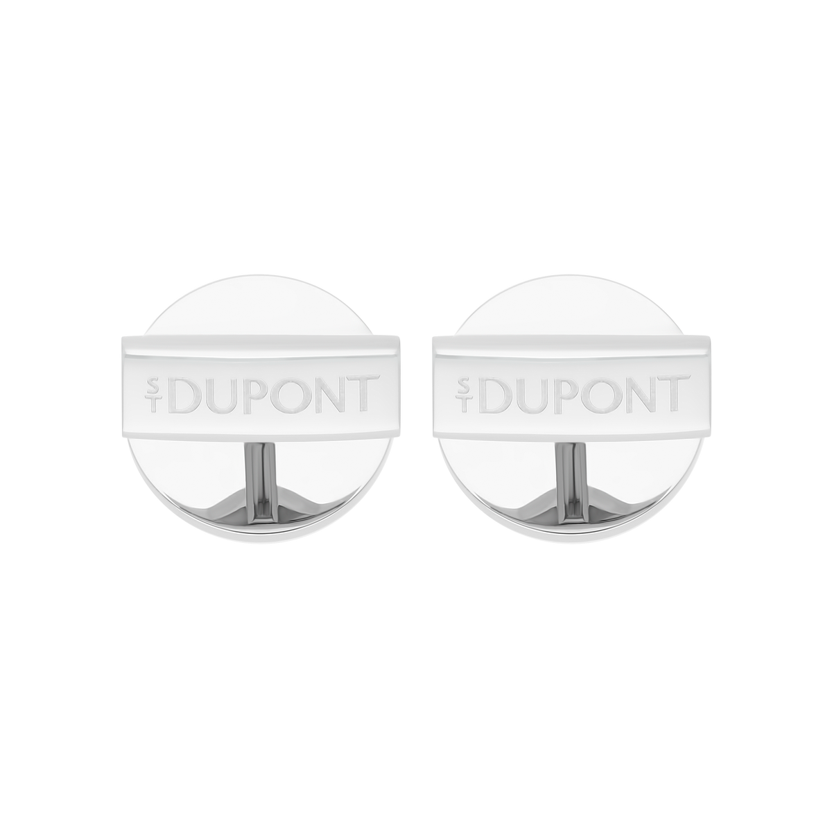 005847 - STDUPONT - United Kingdom - Round blue lacquer cufflinks - 2