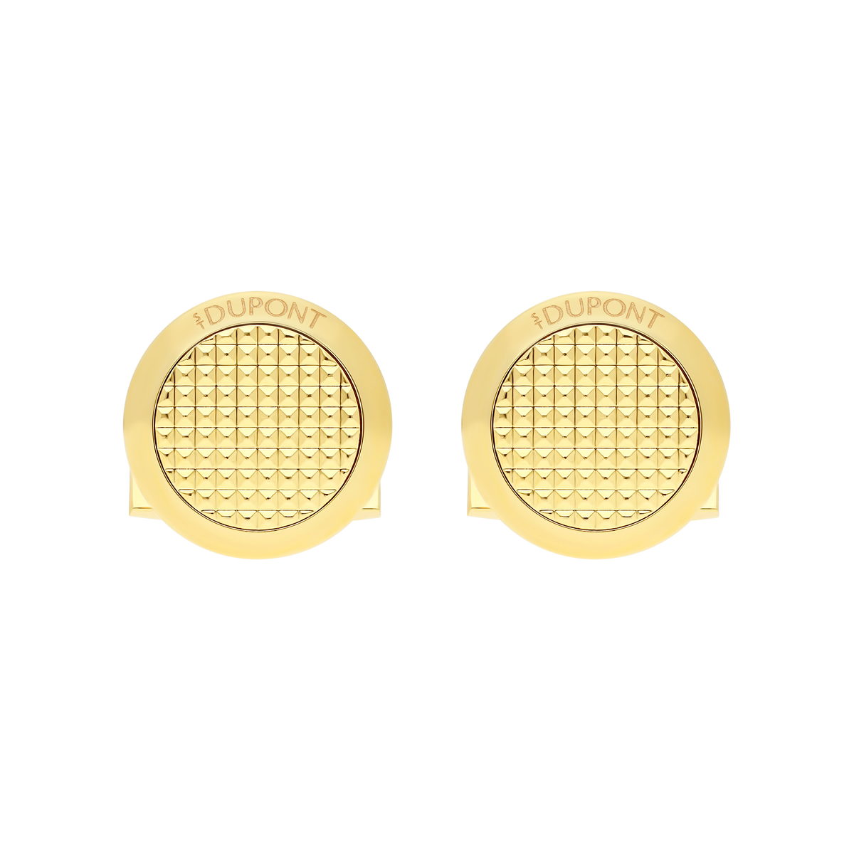 005856 - STDUPONT - United Kingdom - Round diamond head cufflinks - 1