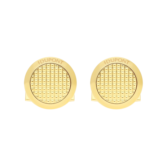005856 - STDUPONT - United Kingdom - Round diamond head cufflinks - 1
