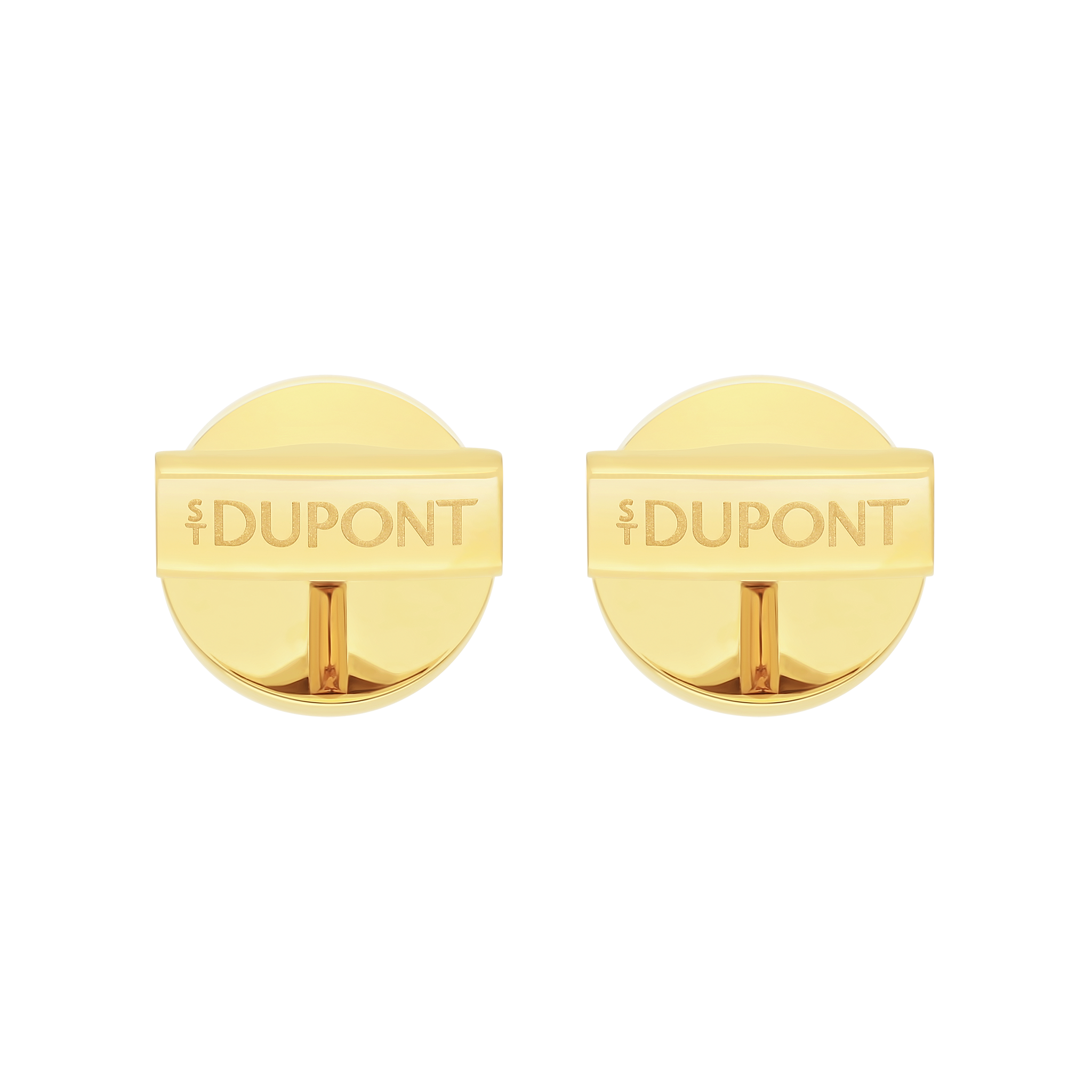 Round diamond head cufflinks