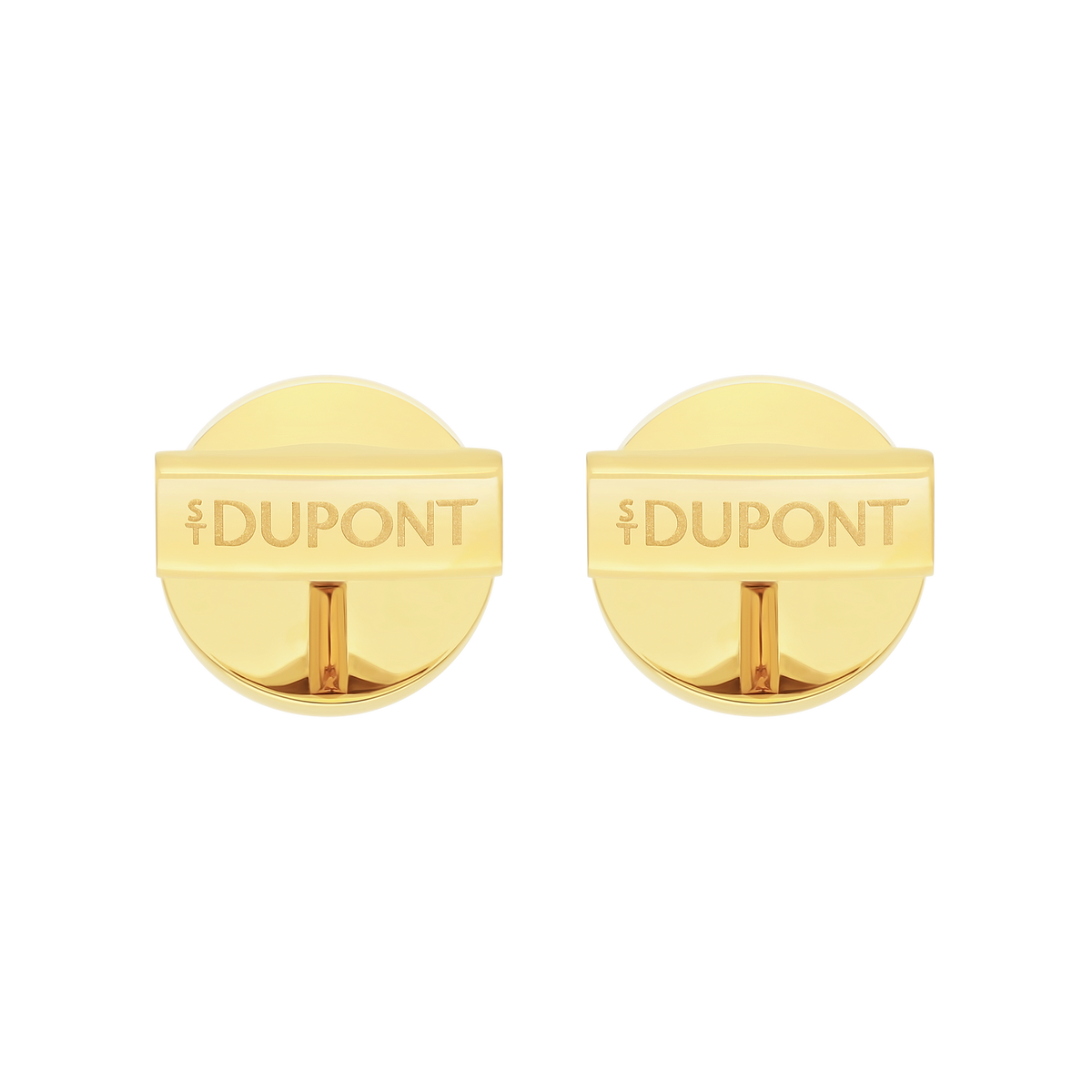005856 - STDUPONT - United Kingdom - Round diamond head cufflinks - 2