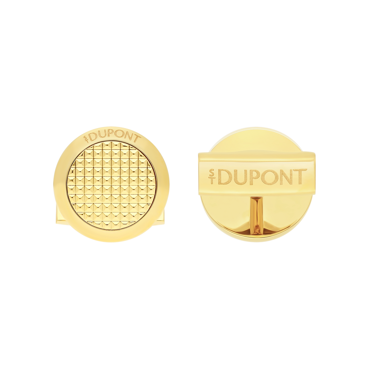 005856 - STDUPONT - United Kingdom - Round diamond head cufflinks - 3