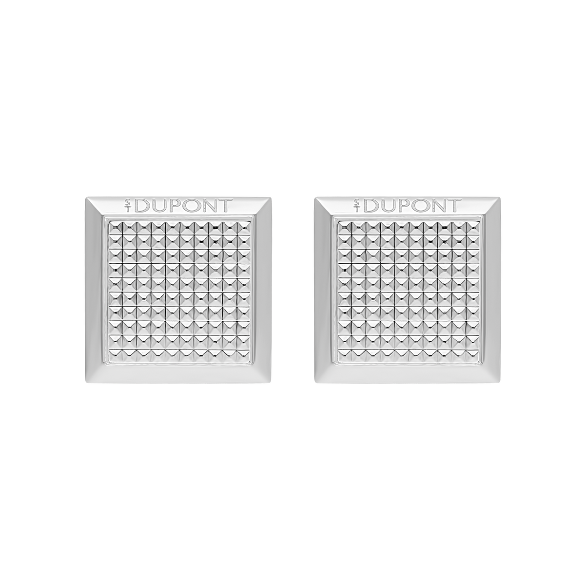 005857 - STDUPONT - United Kingdom - Square diamond head cufflinks - 1