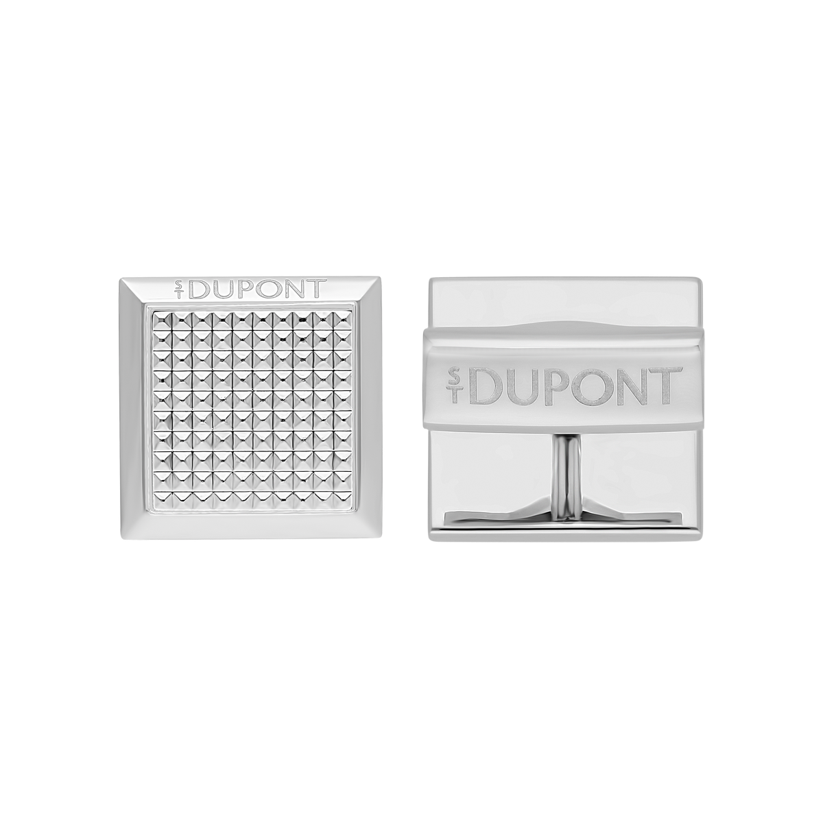 005857 - STDUPONT - United Kingdom - Square diamond head cufflinks - 3