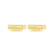 Rectangular cufflinks