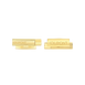 Rectangular cufflinks