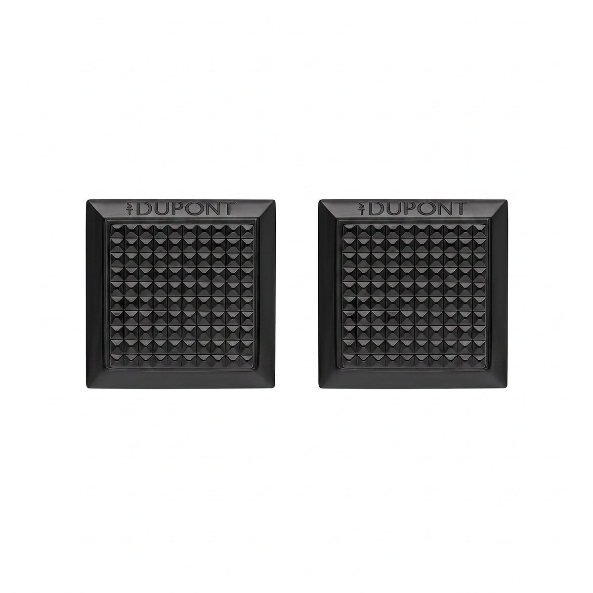 Square diamond head cufflinks