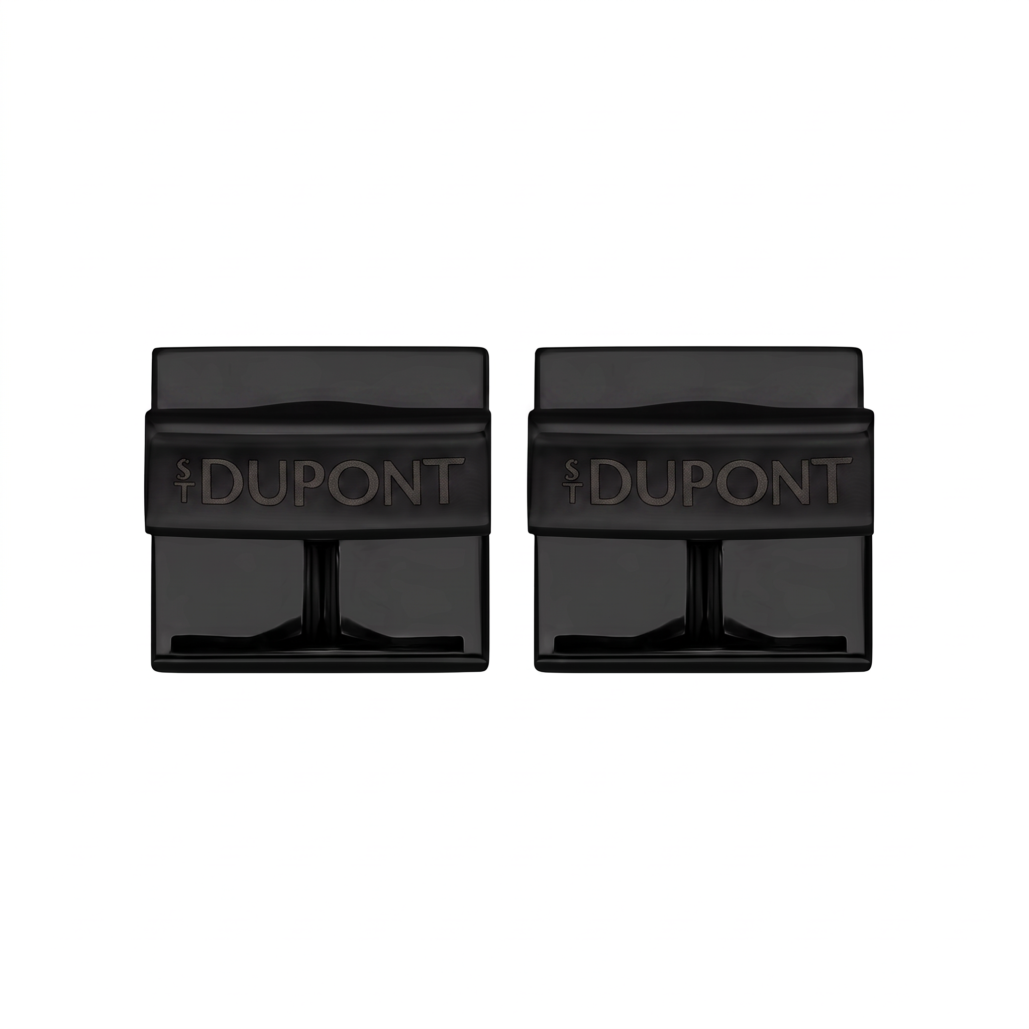 Square diamond head cufflinks