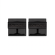 Square diamond head cufflinks