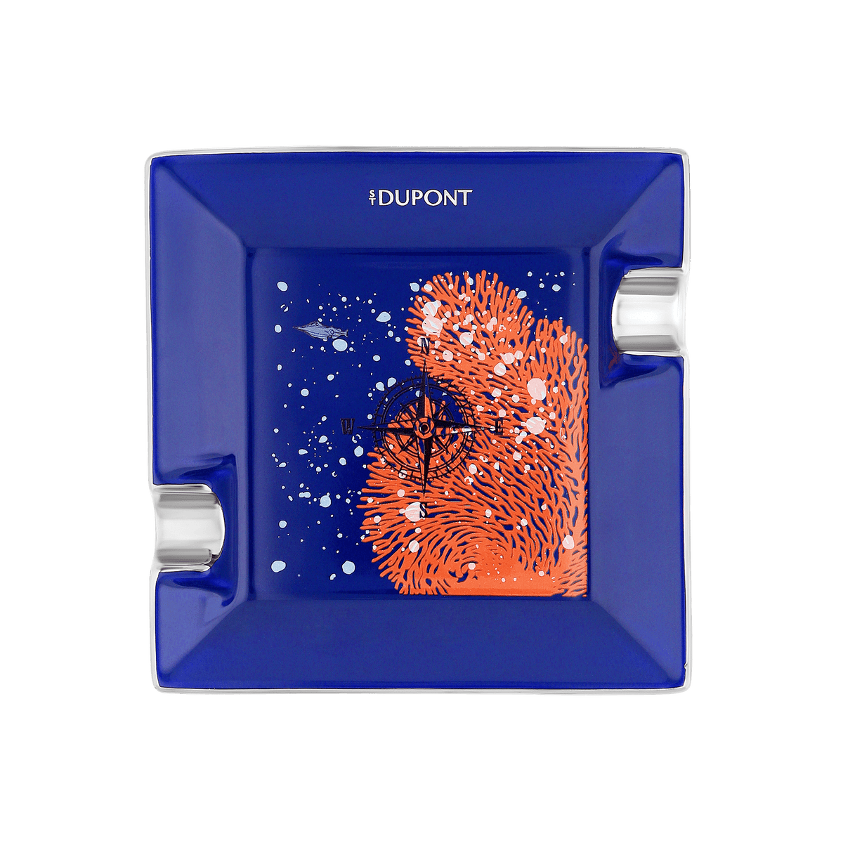 Porcelain art - of - fire Collection_20000 - Lieues - sous - les - mers Collection_Ashtray 1 - S.T. Dupont United Kingdom