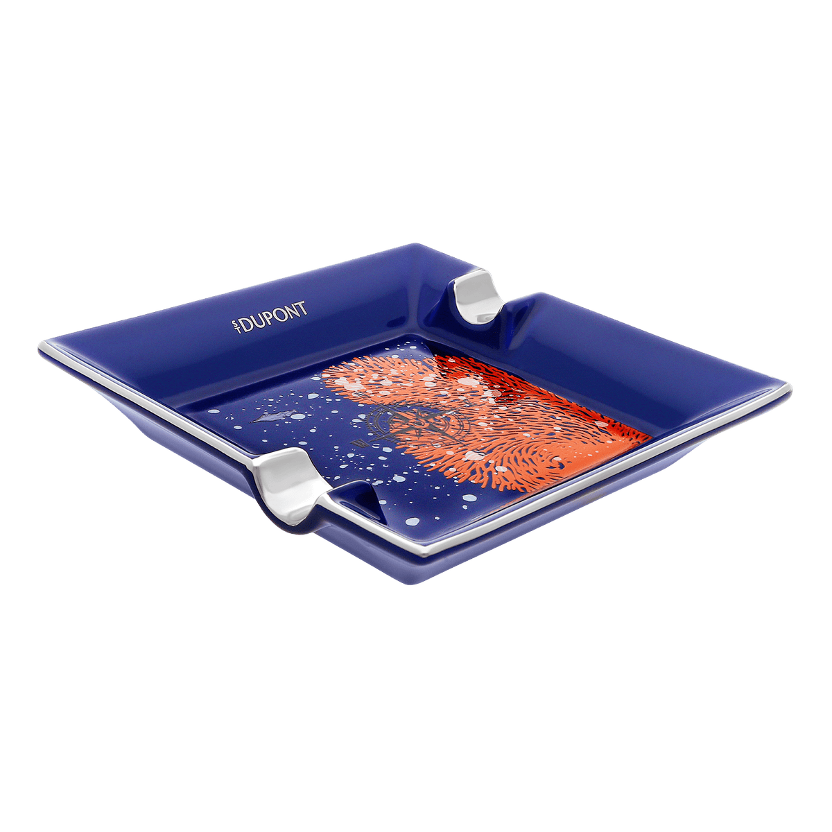 Porcelain art - of - fire Collection_20000 - Lieues - sous - les - mers Collection_Ashtray 2 - S.T. Dupont United Kingdom