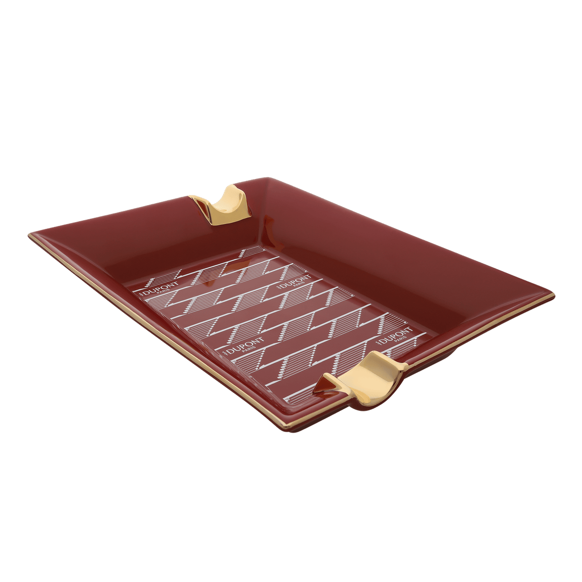 Porcelain art - of - fire Collection_Monogram color_burgundy 3 - S.T. Dupont United Kingdom