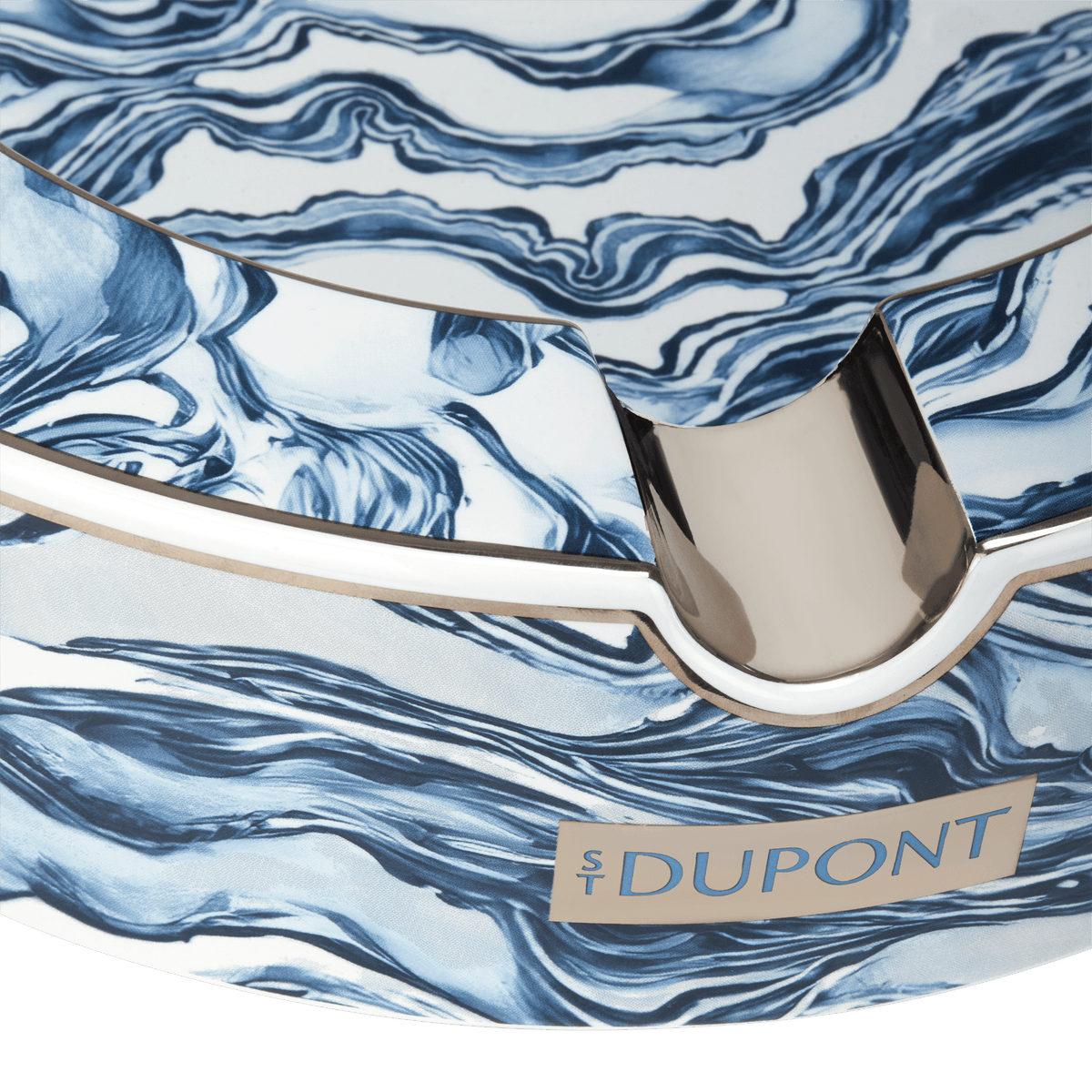 porcelain art - of - fire Collection_Ashtray color_blue 3 - S.T. Dupont United Kingdom