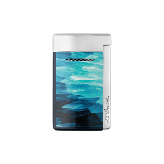Lacquered lighter collection_minijet color_blue Father's day 1 - S.T. Dupont United Kingdom