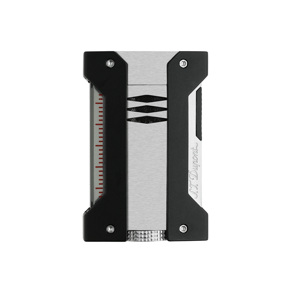 Brushed Lighter collection_defi - xtreme color_silver customizable_No 1 - S.T. Dupont United Kingdom