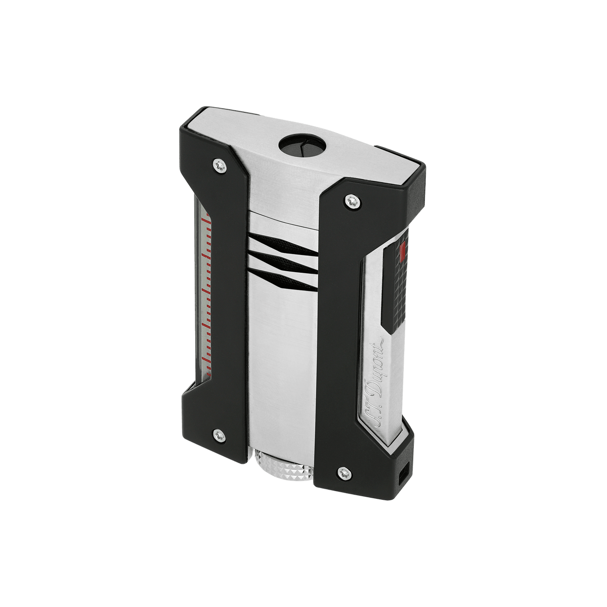 Brushed Lighter collection_defi - xtreme color_silver customizable_No 4 - S.T. Dupont United Kingdom