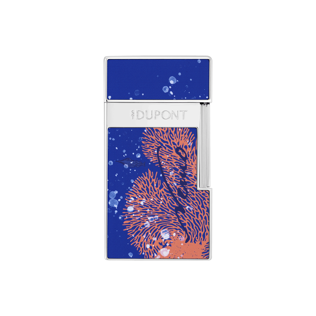 Lacquered lighter art - of - fire Collection_20000 - Lieues - sous - les - mers color_royal - blue 1 - S.T. Dupont United Kingdom