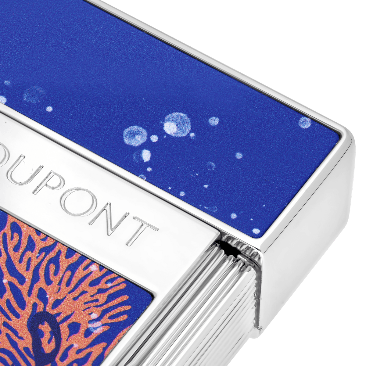 Lacquered lighter art - of - fire Collection_20000 - Lieues - sous - les - mers color_royal - blue 2 - S.T. Dupont United Kingdom
