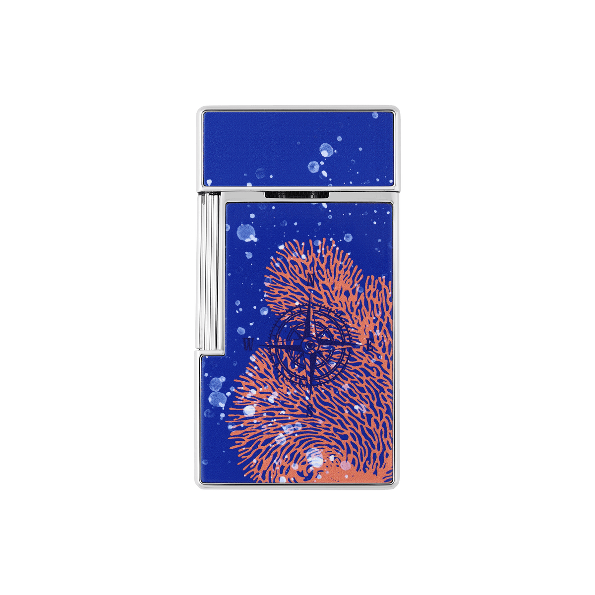 Lacquered lighter art - of - fire Collection_20000 - Lieues - sous - les - mers color_royal - blue 3 - S.T. Dupont United Kingdom