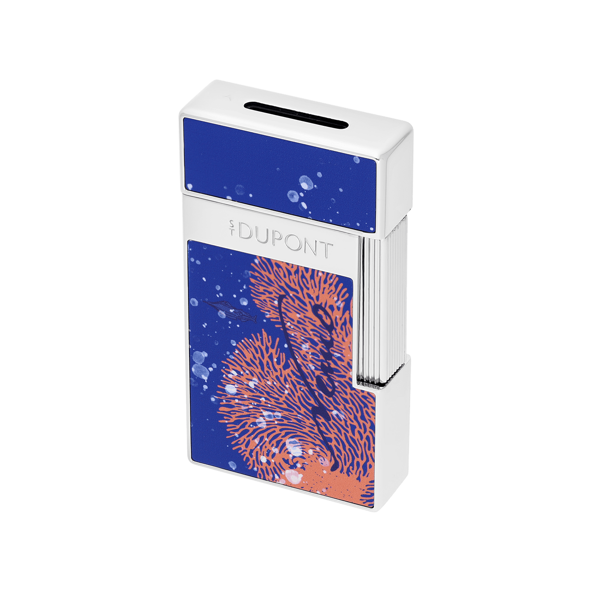 Lacquered lighter art - of - fire Collection_20000 - Lieues - sous - les - mers color_royal - blue 4 - S.T. Dupont United Kingdom