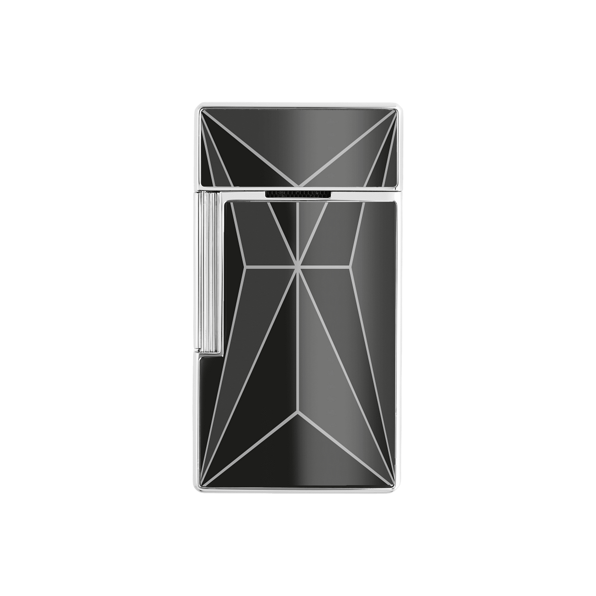 Lacquered lighter Briquet_middle collection_Fire - X color_black 3 - S.T. Dupont United Kingdom