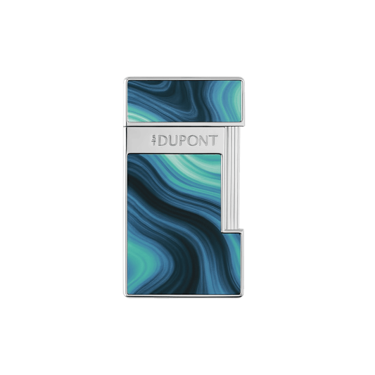 Lacquered lighter color_blue Father's day flame_blue 1 - S.T. Dupont United Kingdom