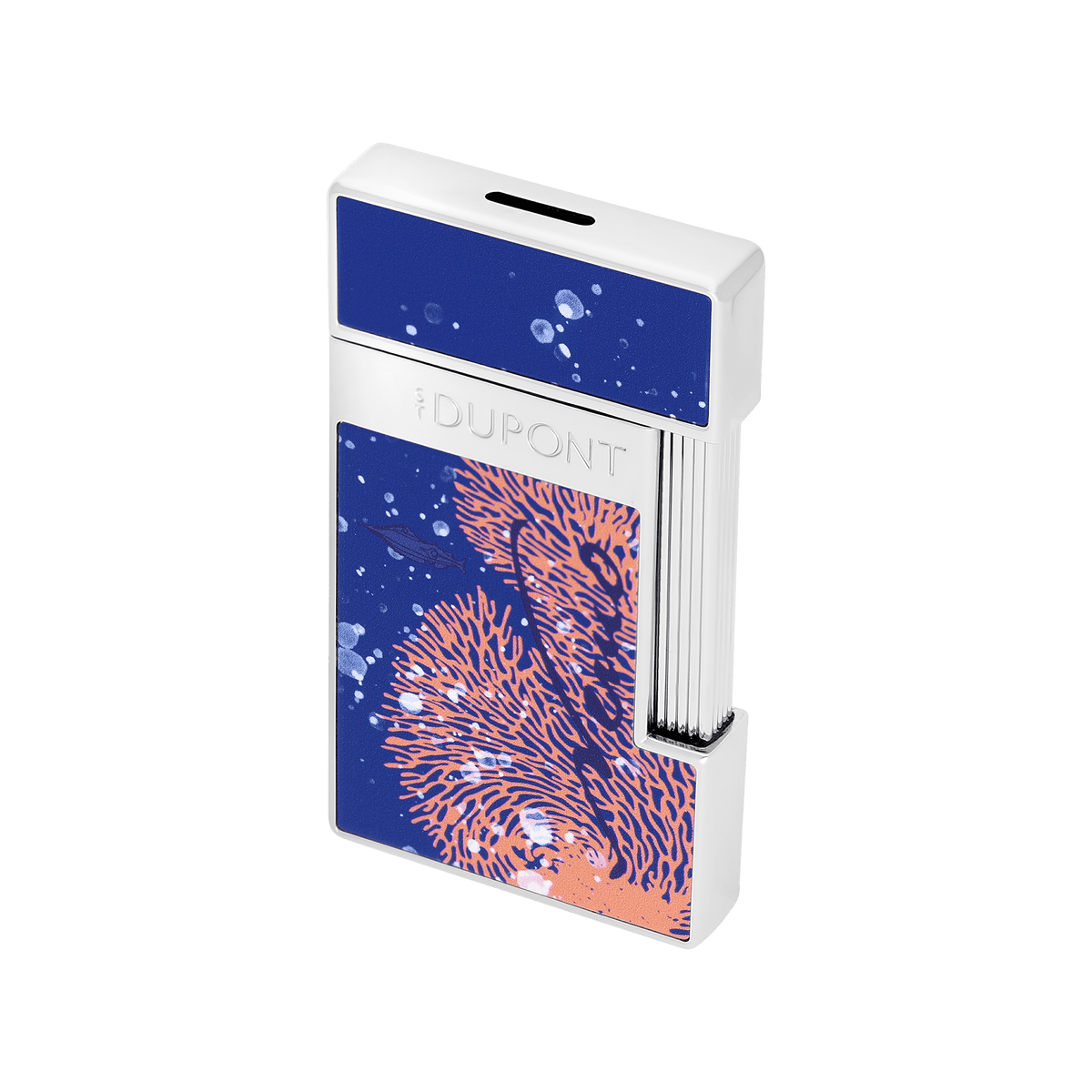 Lacquered lighter art - of - fire Collection_20000 - Lieues - sous - les - mers color_royal - blue 4 - S.T. Dupont United Kingdom