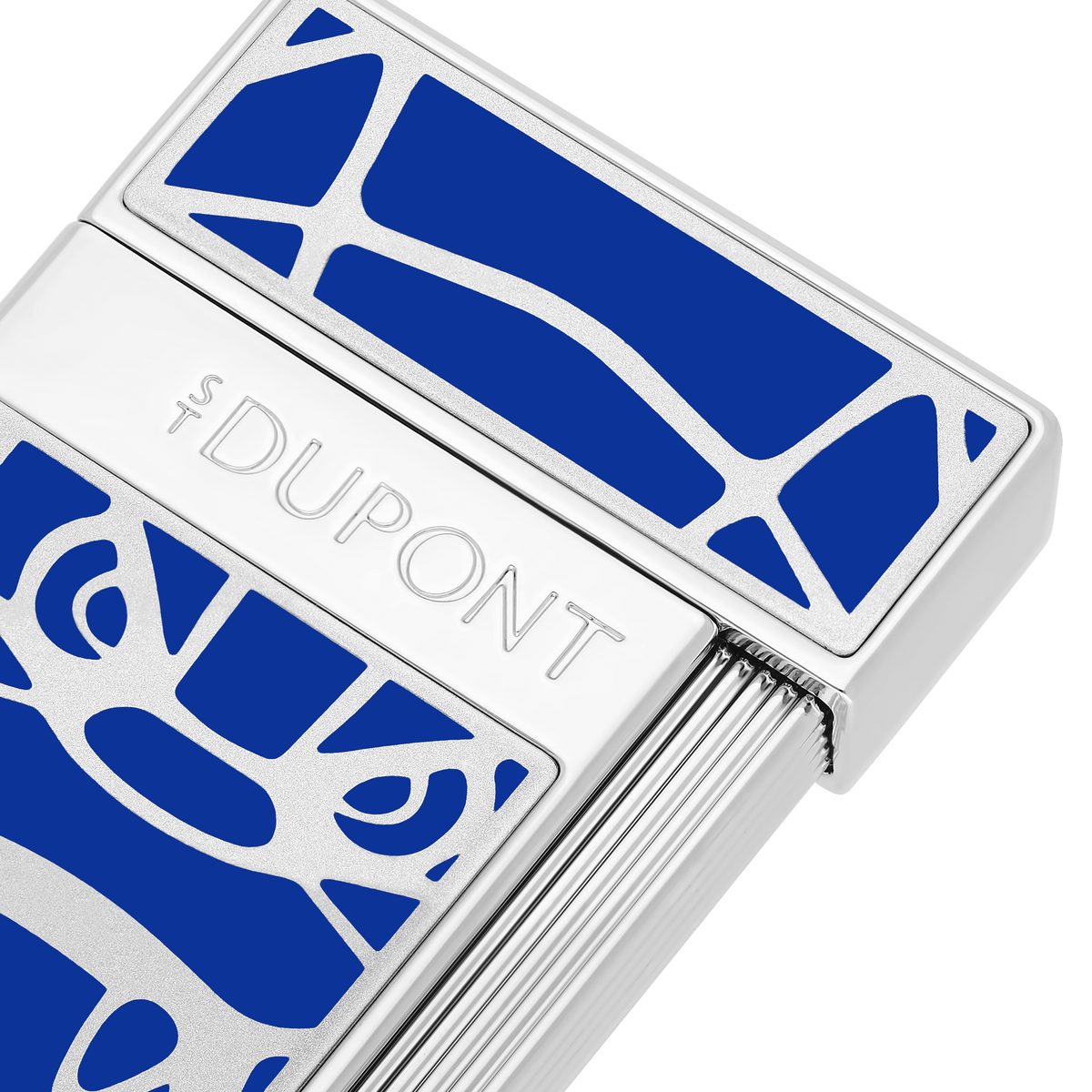Lacquered lighter color_blue father's day flame_blue 2 - S.T. Dupont United Kingdom