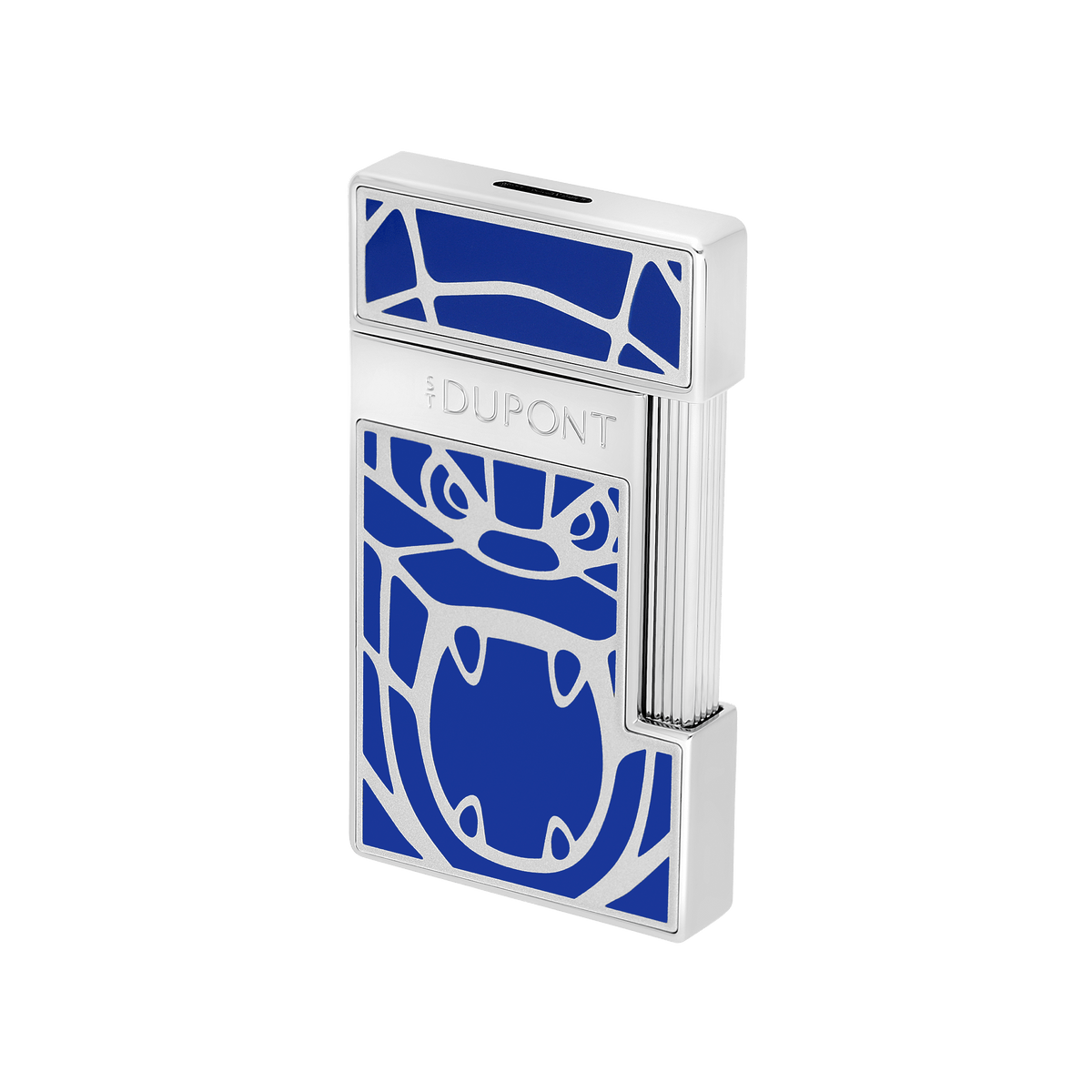 Lacquered lighter color_blue father's day flame_blue 4 - S.T. Dupont United Kingdom