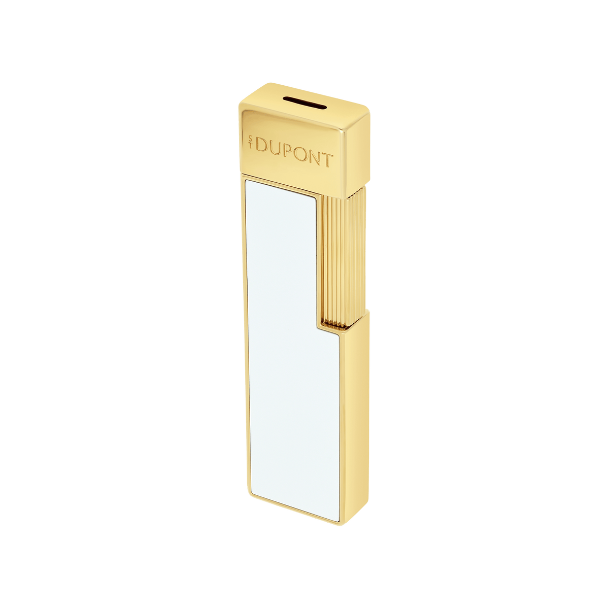 Lacquered lighter color_white finition_lacquer flame_blue 4 - S.T. Dupont United Kingdom