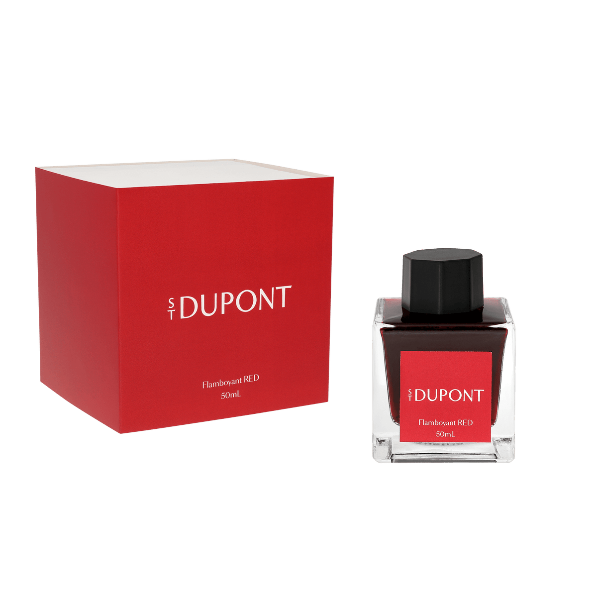 1 refill box color_red Title - Collection_inkwell usage_ink - bottle 2 - S.T. Dupont United Kingdom