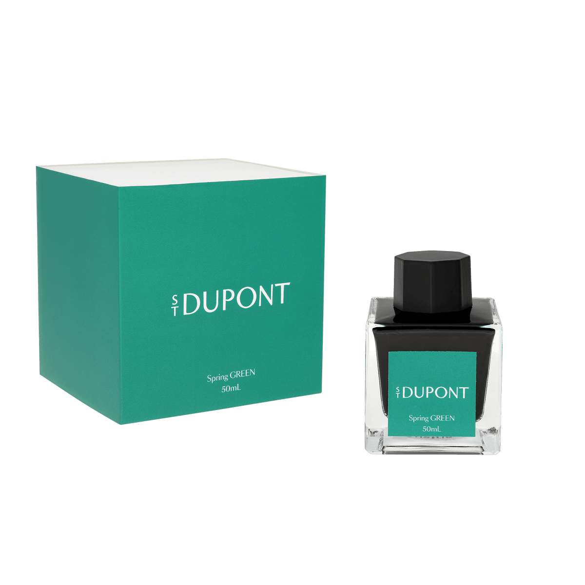 1 refill box color_green Title - Collection_inkwell usage_ink - bottle 2 - S.T. Dupont United Kingdom