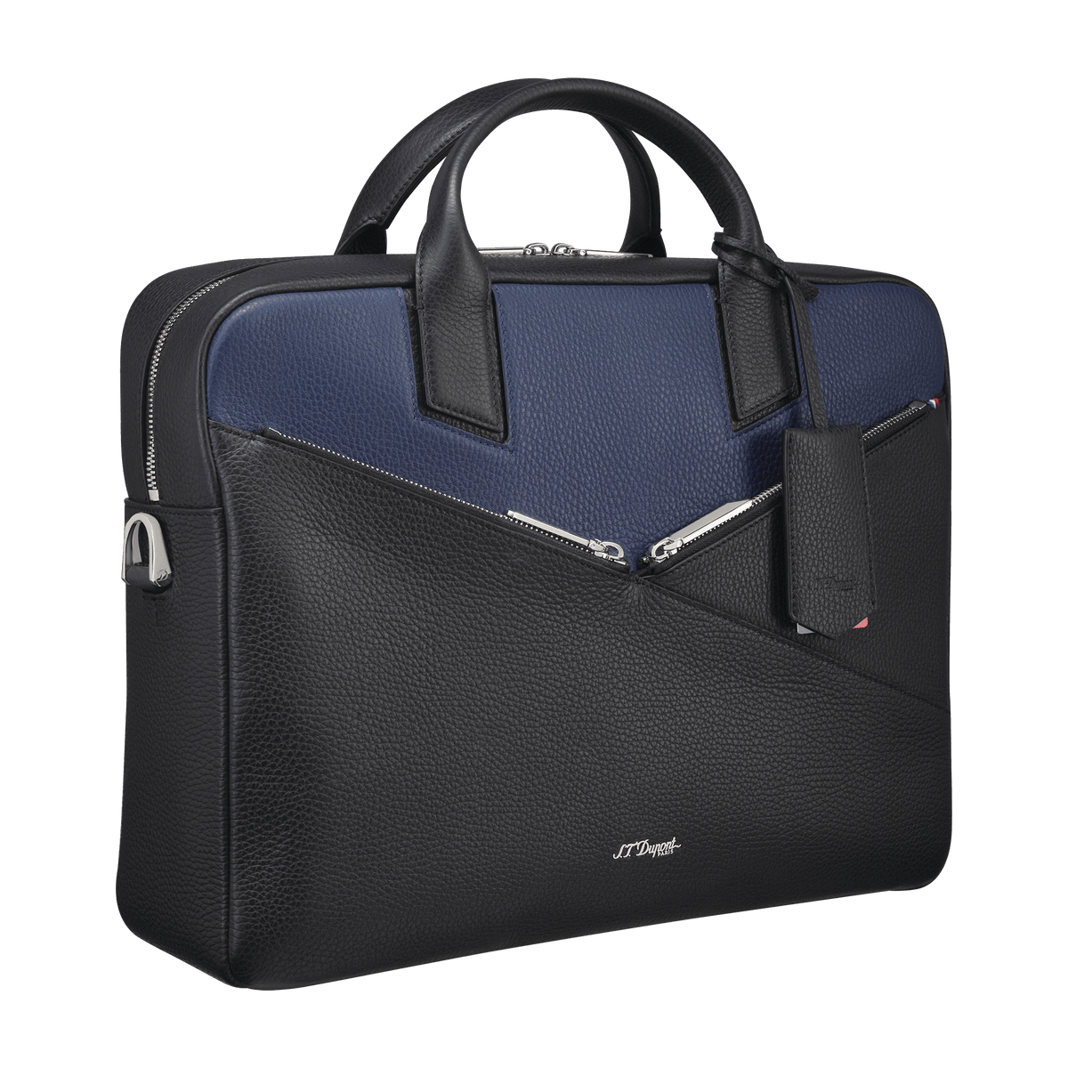Document holder collection_neo - capsule color_dark - blue finition_bicolor 3 - S.T. Dupont United Kingdom