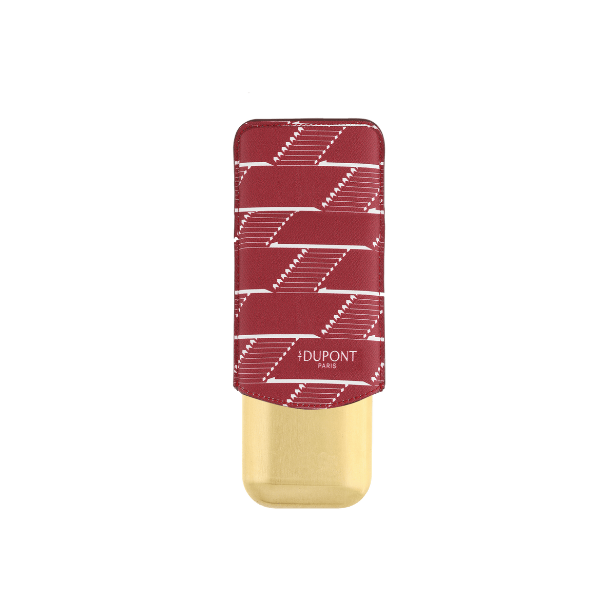 Coated canvas case Collection_Monogram color_burgundy fall - selection 2 - S.T. Dupont United Kingdom