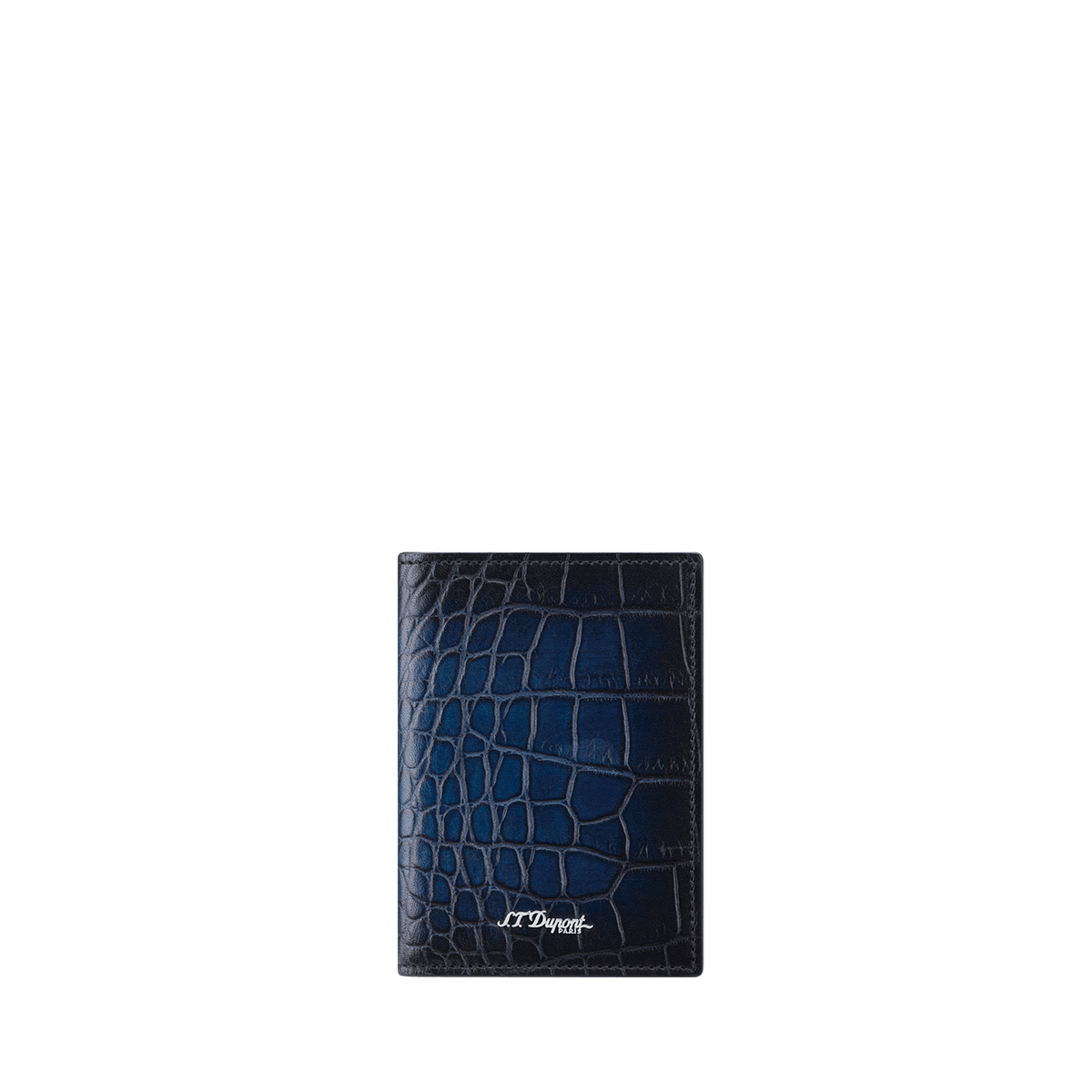 Card holder color_blue gender_man Leather goods 1 - S.T. Dupont United Kingdom