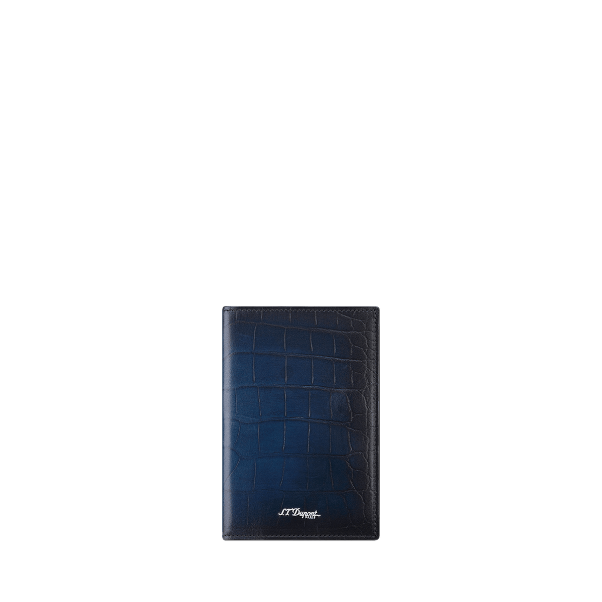 Passport holder color_blue gender_man Leather goods 1 - S.T. Dupont United Kingdom