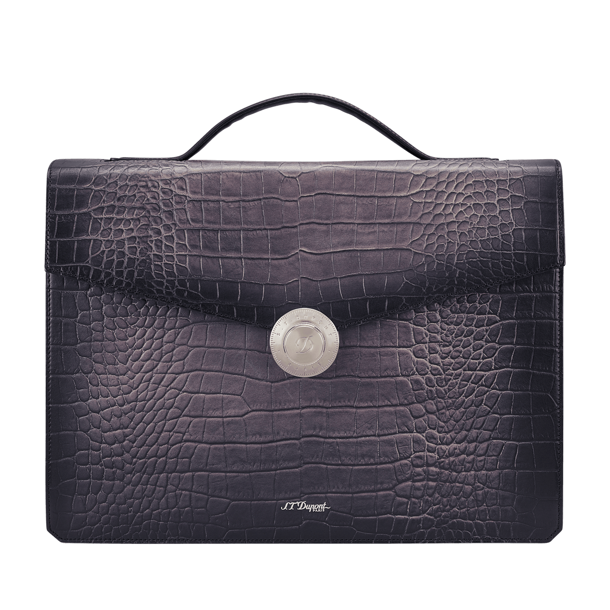 Leather - briefcase backtoschool25 channel_marketplace color_black 1 - S.T. Dupont United Kingdom