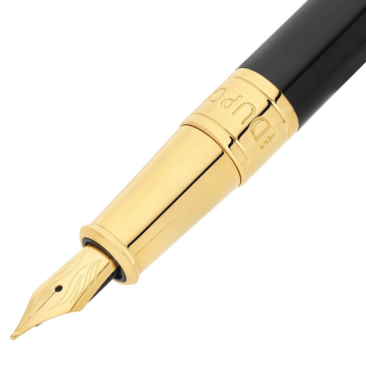 Fountain pen badge_customizable collection_d - initial color_golden 2 - S.T. Dupont United Kingdom