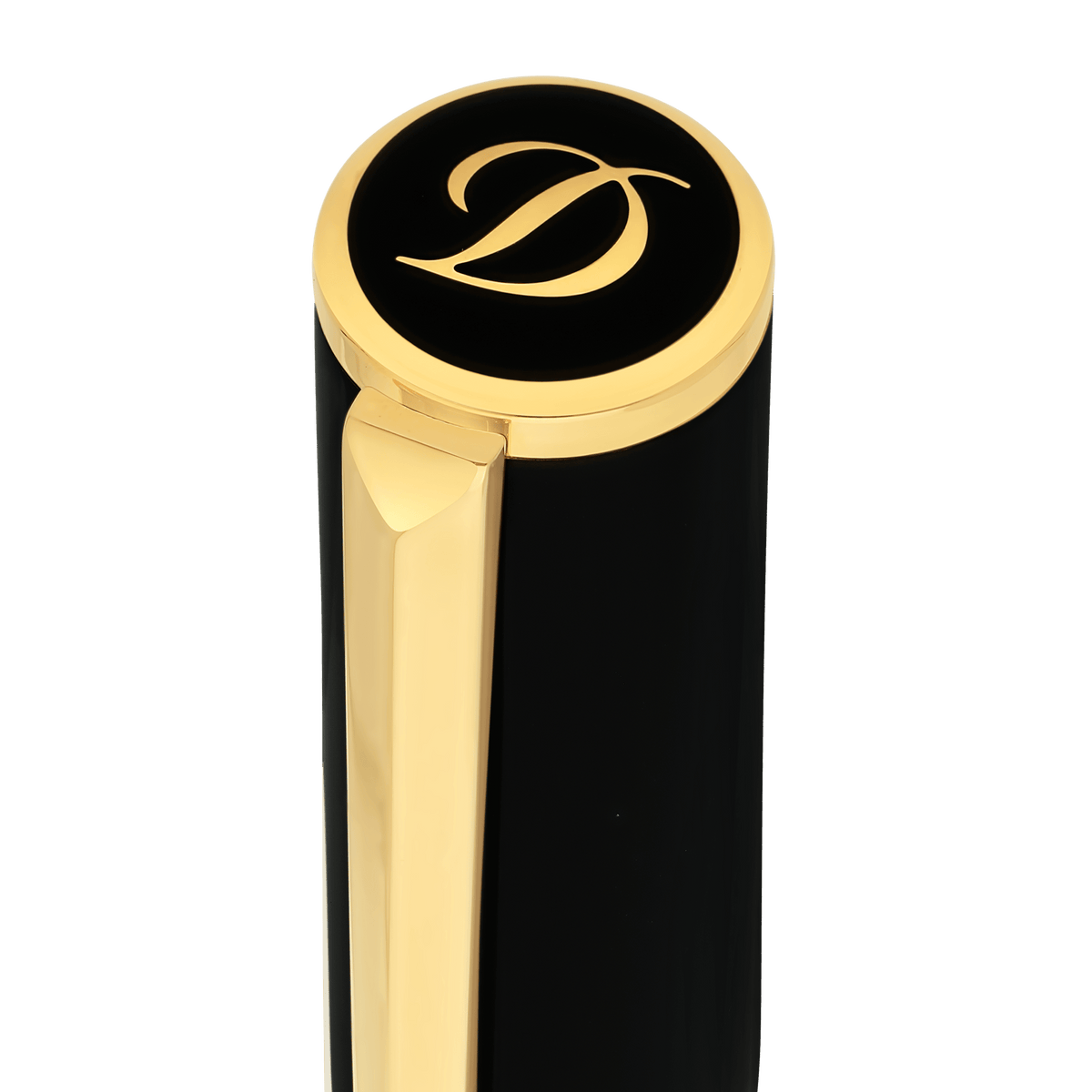 Fountain pen badge_customizable collection_d - initial color_golden 4 - S.T. Dupont United Kingdom