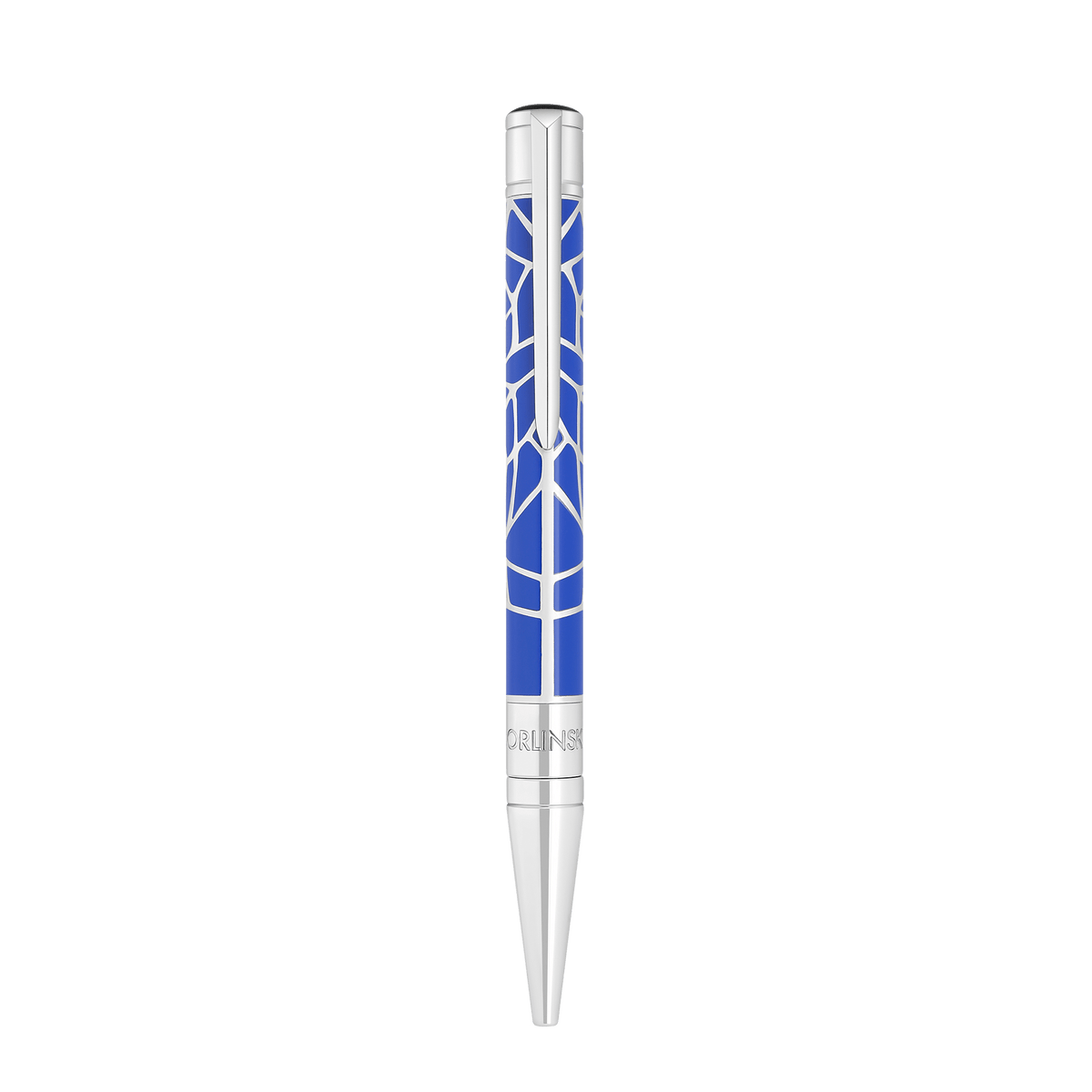 Ballpoint pen color_blue father's day finition_chrome 3 - S.T. Dupont United Kingdom