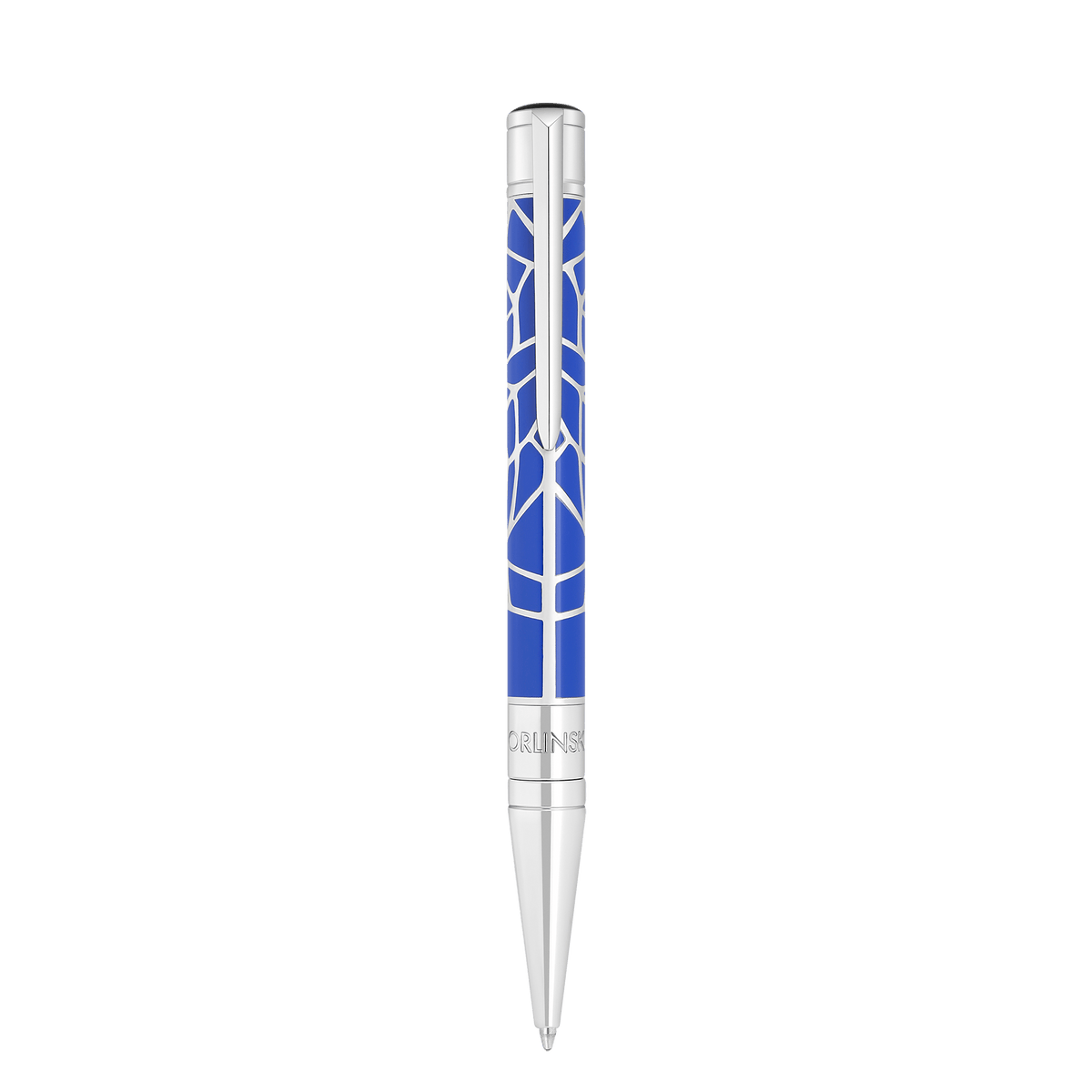 Ballpoint pen color_blue father's day finition_chrome 1 - S.T. Dupont United Kingdom