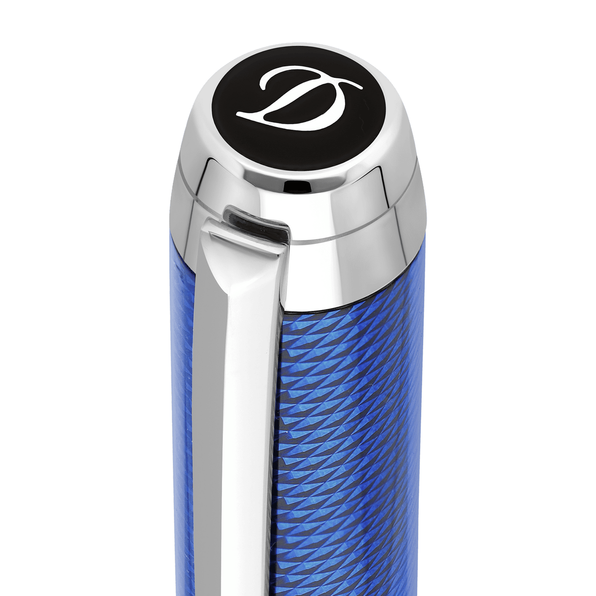 Fountain pen XL collection_eternity color_indigo - blue finition_ palladium 4 - S.T. Dupont United Kingdom