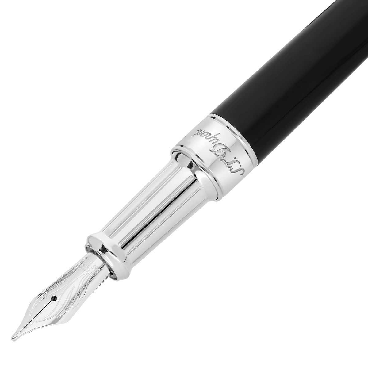 Fountain pen Medium collection_Fire - X color_black father's day 2 - S.T. Dupont United Kingdom