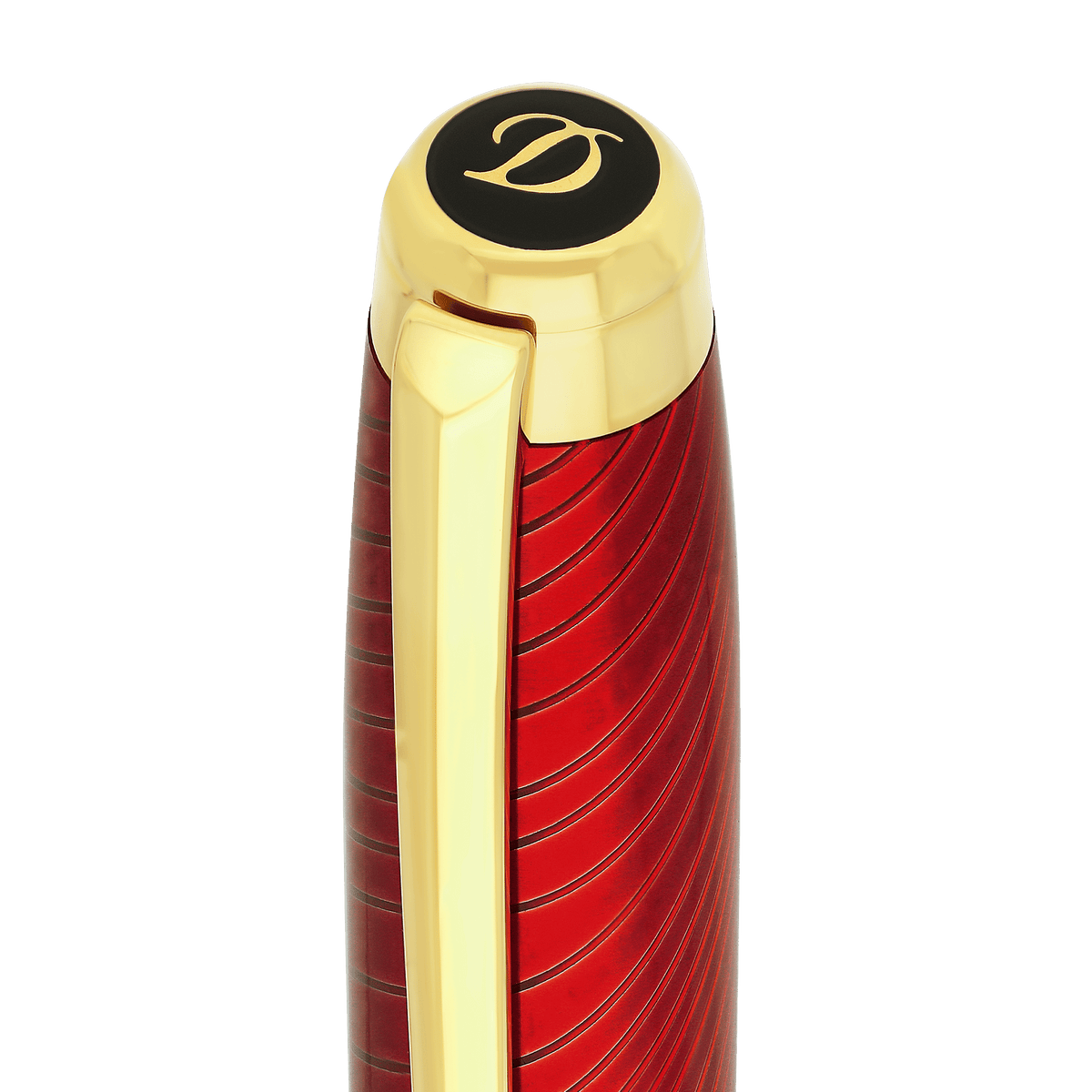 Fountain Pen Large color_red finition_golden Limited - edition_Horsemane 4 - S.T. Dupont United Kingdom