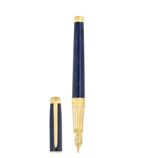 Fountain pen large Collection_Popote color_blue father's day 1 - S.T. Dupont United Kingdom
