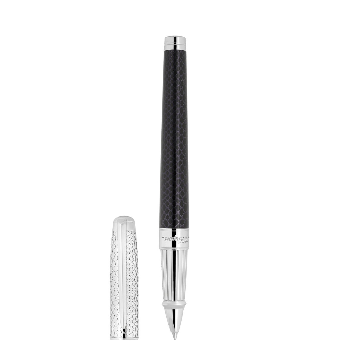 Rollerball pen large Collection_Snake - skin color_black father's day 1 - S.T. Dupont United Kingdom