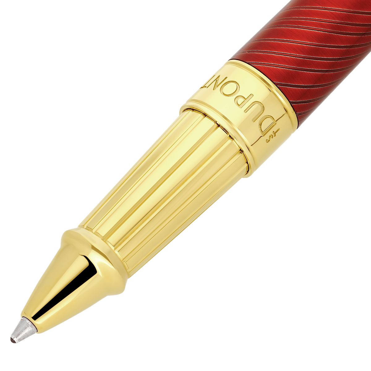 Rollerball pen large color_red finition_golden Limited - edition_Horsemane 2 - S.T. Dupont United Kingdom